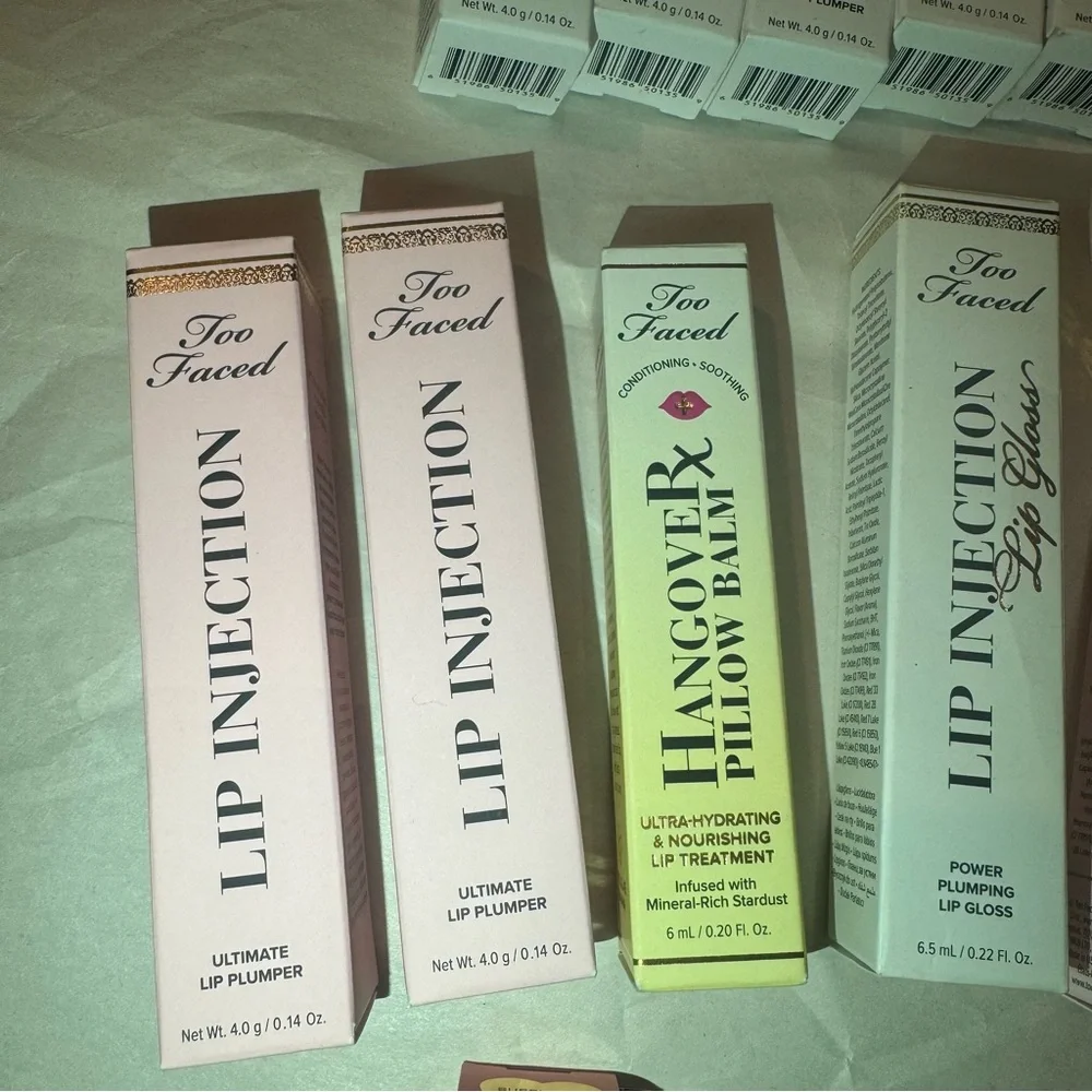 17 x too faced lip bundle